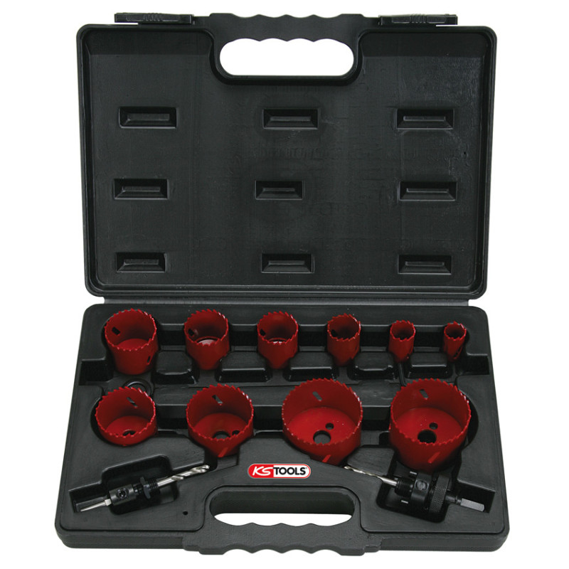 Coffret De 10 Scies Cloches, Ø19 À 67 mm