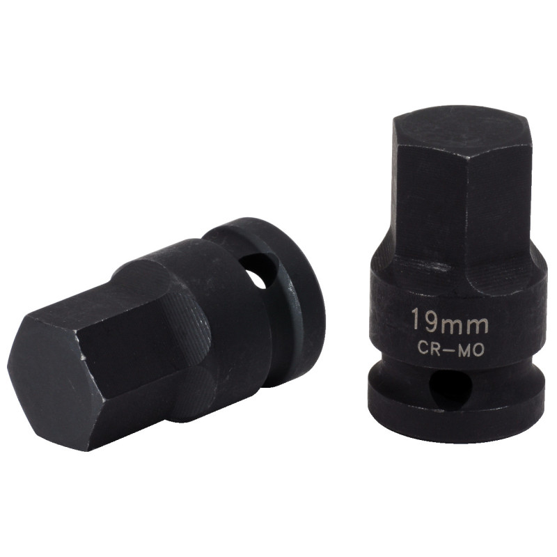 Douille Tournevis À Chocs 6 Pans 1/2'', 17 mm - Sur Carte