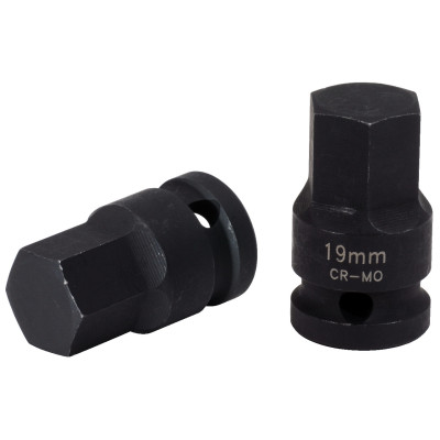 Douille Tournevis À Chocs 6 Pans 1/2'', 19 mm - Sur Carte