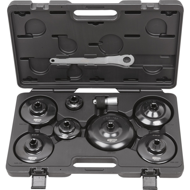 Coffret De Clés 1/2'' Pour Filtre À Huile, 9 Pièces