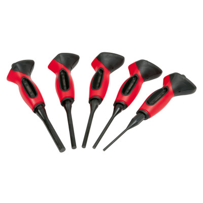 Jeu De Chasses Goupilles Brunis Avec Poignée, 5 Pcs