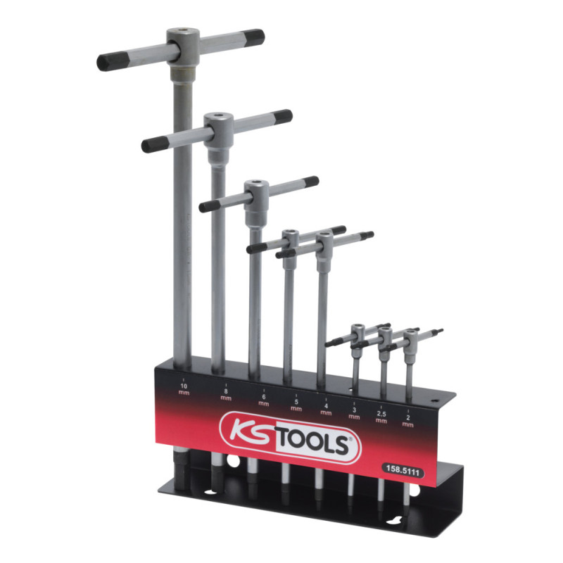 Présentoir De Clés 6 Pans À Poignée En T, 8 Pièces