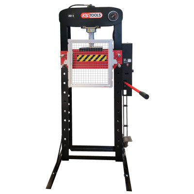 Lot D'Une Presse 30T Et D'Un Coffret Pour Le (De)Montage Des Roulements