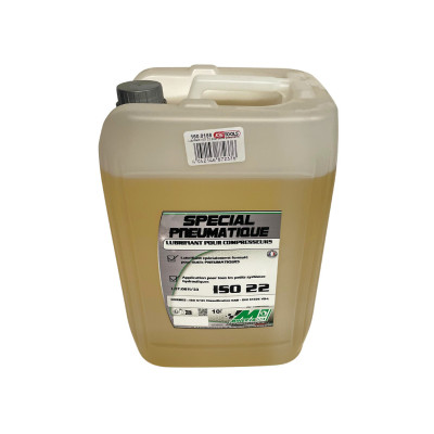 Lubrifiant Iso 22 Pour Outils Pneumatiques Et Petits Systèmes Hydrauliques, 10L