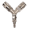 Raccord Pneumatique Y Pour Connecter 2 Outils Pneumatiques