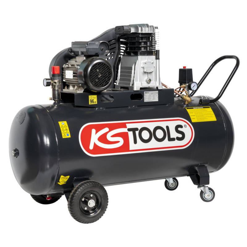 Compresseur Sur Cuve 200 L - 10 Bar - 3 Cv -220 V Mono