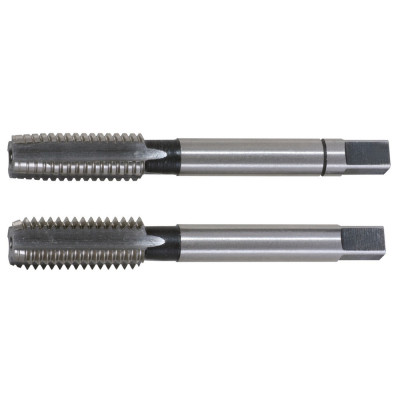 Jeu De 2 Tarauds À Main HSS, M10 X 1,25