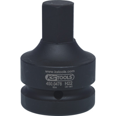 Douille Tournevis À Chocs 6 Pans 1'', 22 mm