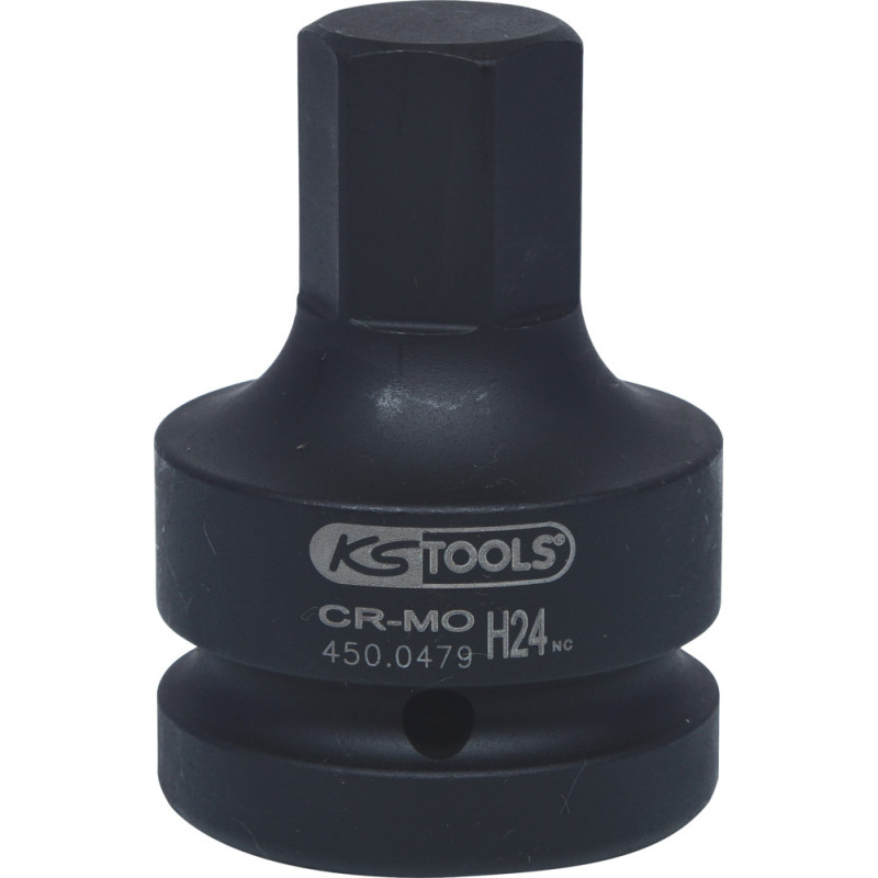 Douille Tournevis À Chocs 6 Pans 1'', 24 mm