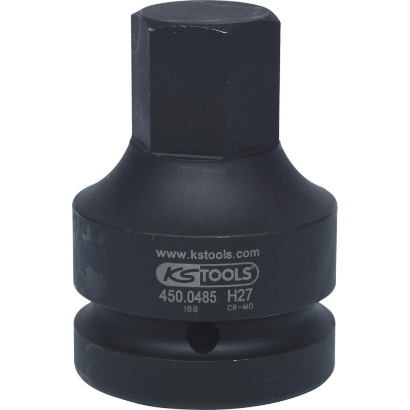 Douille Tournevis À Chocs 6 Pans 1'', 27 mm