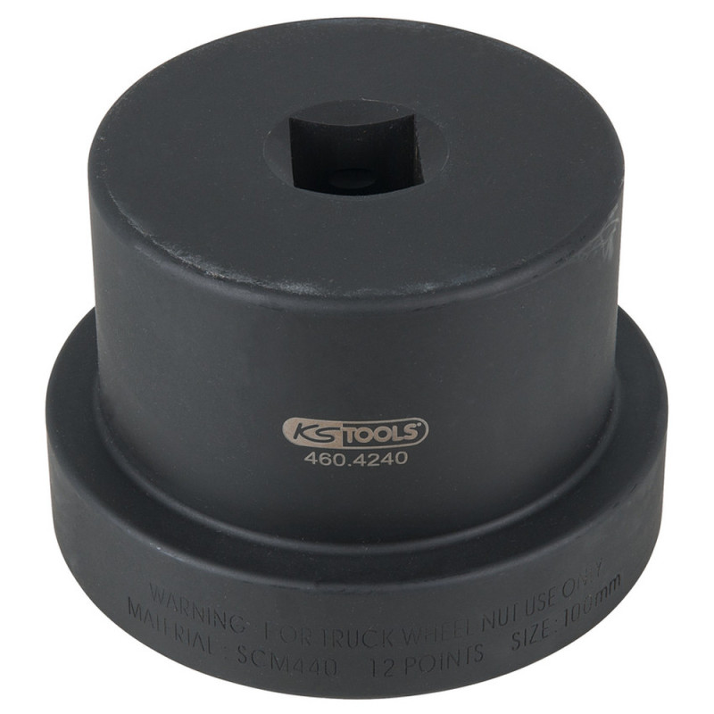 Douille 12 Pans Pour Écrou De Moyeu Avec Guide, 100 mm