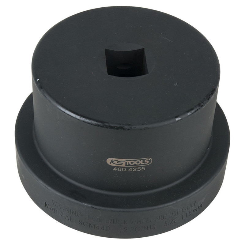 Douille Pour Écrous Moyeux Avec Guide 1, 12 Pans, 115 mm