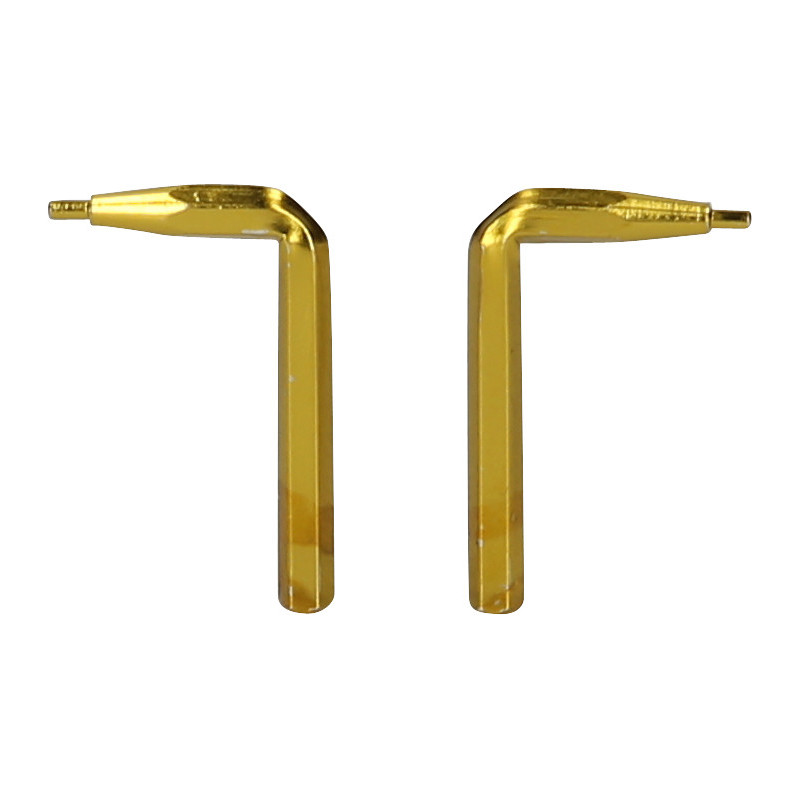 Pointes Coudées Pour Pinces À Circlips À Double Articulation, 1,0Mm, 2 Pcs