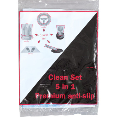 Boîte De 100 Kits De 5 Protections Plastiques Pour Habitacle