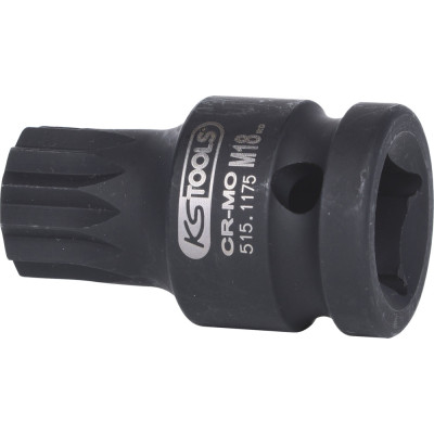 Douille Tournevis À Chocs Courte 1/2'' Xzn®, M18 - L. 43 mm