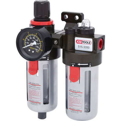 Filtre Régulateur De Pression Assécheur Et Lubrificateur 3/8''