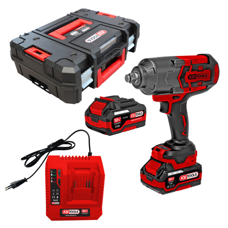 Clé À Chocs Brushless 1/2'' Sur Batterie 18V, 1600 Nm