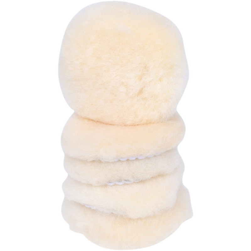 Lot De 5 Tampons De Nettoyage En Cuir, Diam. 80Mm Pour 515.5120-515.5125