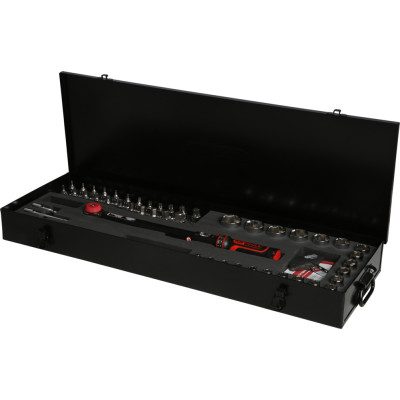 Coffret Clé Dynamométrique Ergotorqueprécision® 1/2'', 40-200 Nm, 49 Pcs