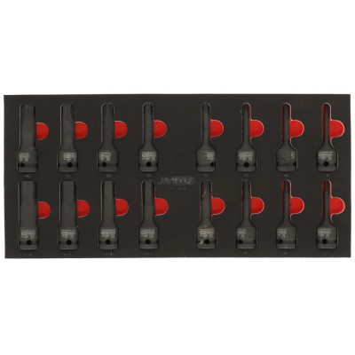 Module De Douilles À Chocs 1/2'', 16 Pièces