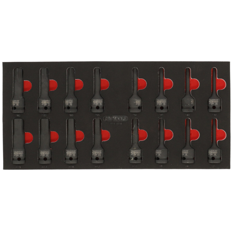 Module De Douilles À Chocs 1/2'', 16 Pièces