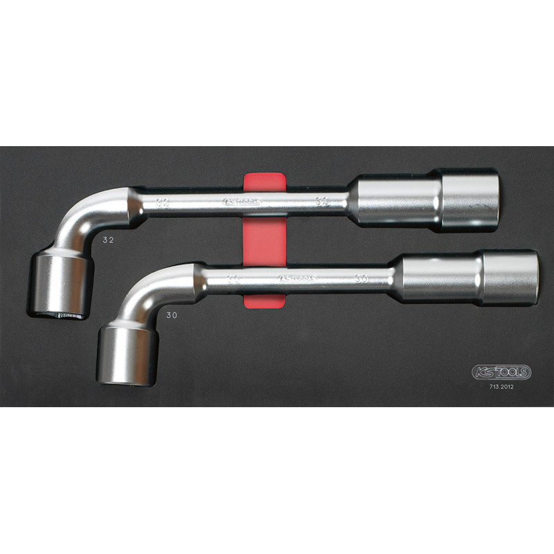 Module De Clés À Pipe Débouchées - 6 Pans, 2 Pièces