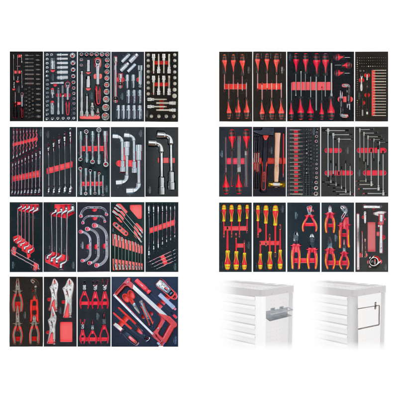 Composition D'Outillage Général Pour Servante Xl, 562 Pièces