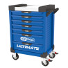 Servante Ultimate Bleue, 7 Tiroirs