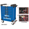 Servante Ultimate Bleue 7 Tiroirs Équipée De 184 Outils