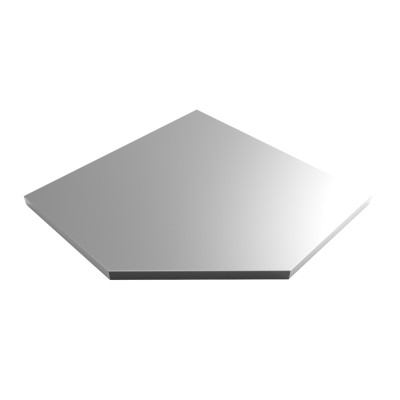 Plateau Inox Pour Élément D'Angle, 700X700X40 mm
