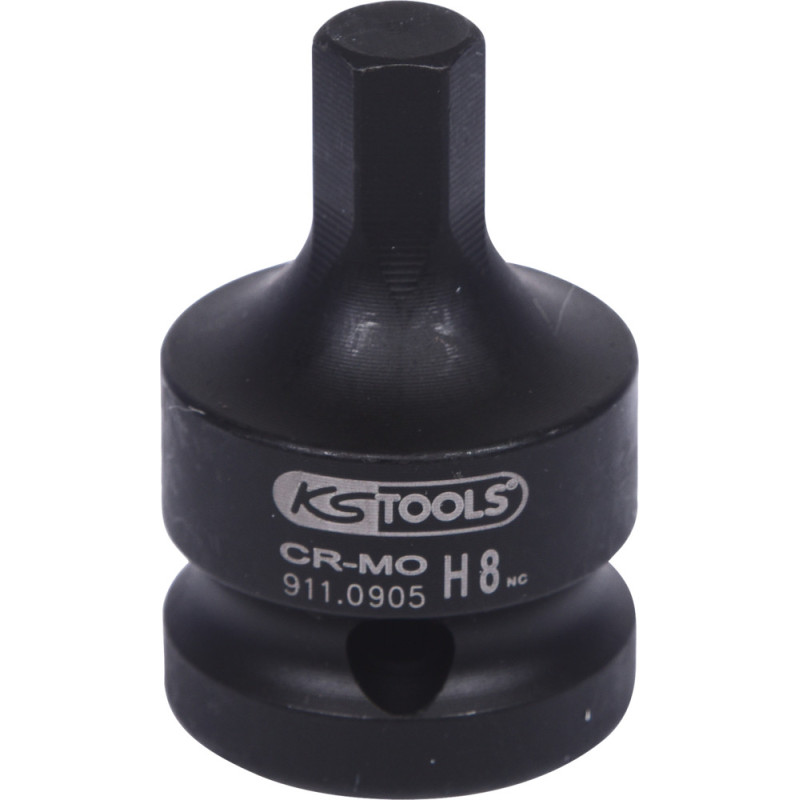 Douille Tournevis À Chocs 6 Pans 1/2, 8 mm - Sur Carte