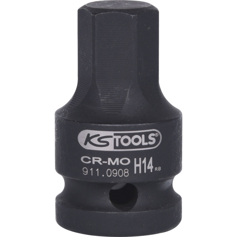 Douille Tournevis À Chocs 6 Pans 1/2, 14 mm - Sur Carte