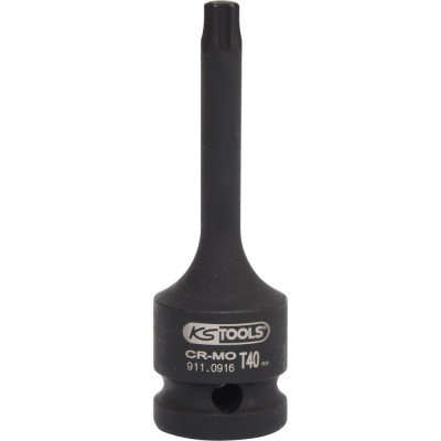 Douille Tournevis Longue À Chocs Torx® 1/2'', T40 - Sur Carte