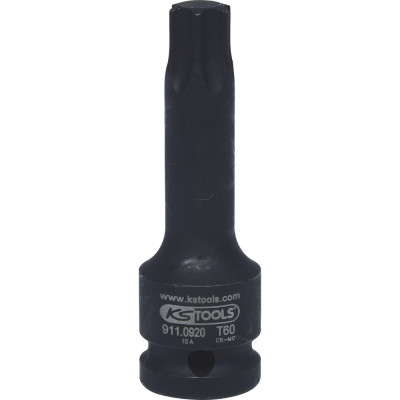 Douille Tournevis Longue À Chocs Torx® 1/2'', T60 - Sur Carte