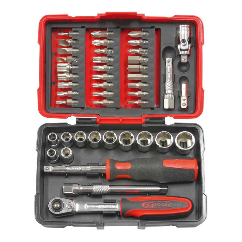 Coffret De Douilles Et Accessoires Ultimate® En Pouces 1/4'', 44 Pièces