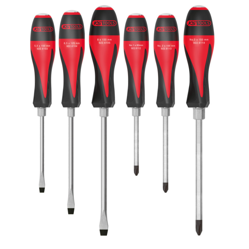 Boîte De 6 Tournevis Ultimatemax®, 5,5 À 8 mm - Ph1 À Ph3