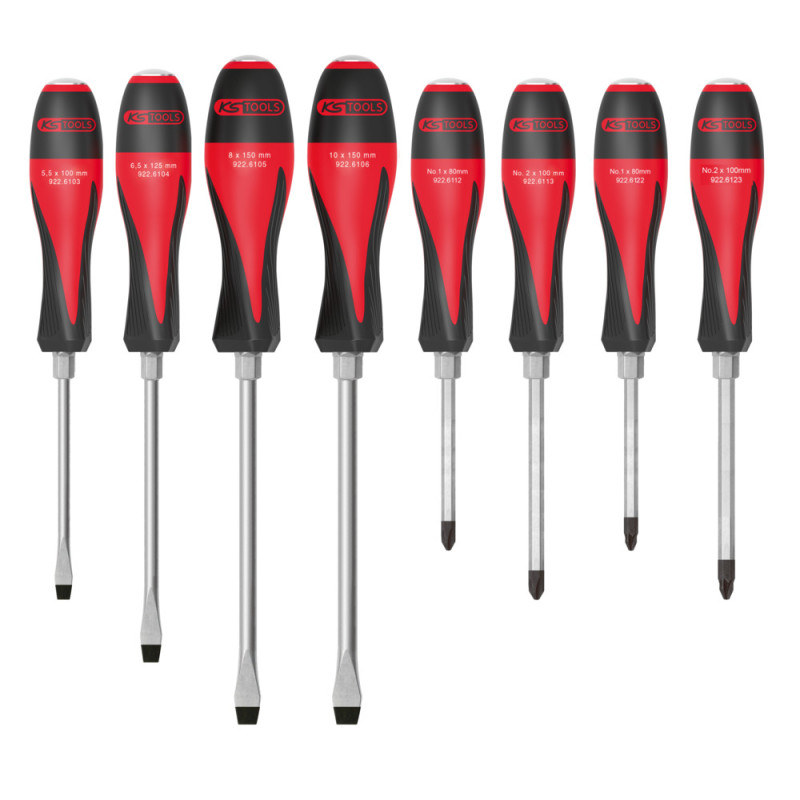 Jeu De 8 Tournevis Ultimatemax®, 5,5 À 10 mm - Ph1 - Ph2 - Pz1 - Pz2