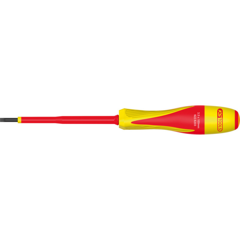 Tournevis Fente Bi-Matière Isolé 1000V, 2,5X75 mm