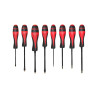 Jeu De 8 Tournevis Ultimategrip, Fente - Ph