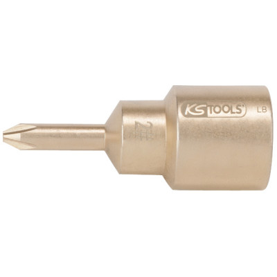 Douille Tournevis 1/2'' Phillips Bronzeplus Ph1, L.60 mm