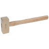Massette Bronzeplus Manche Hickory, Tête 1250G, 400Mm