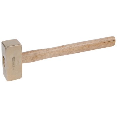 Massette Bronzeplus Manche Hickory, Tête 2000G, 400Mm