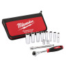 Set Clés Et Douille 3/8" 12Pcs -Milwaukee Outils À Main