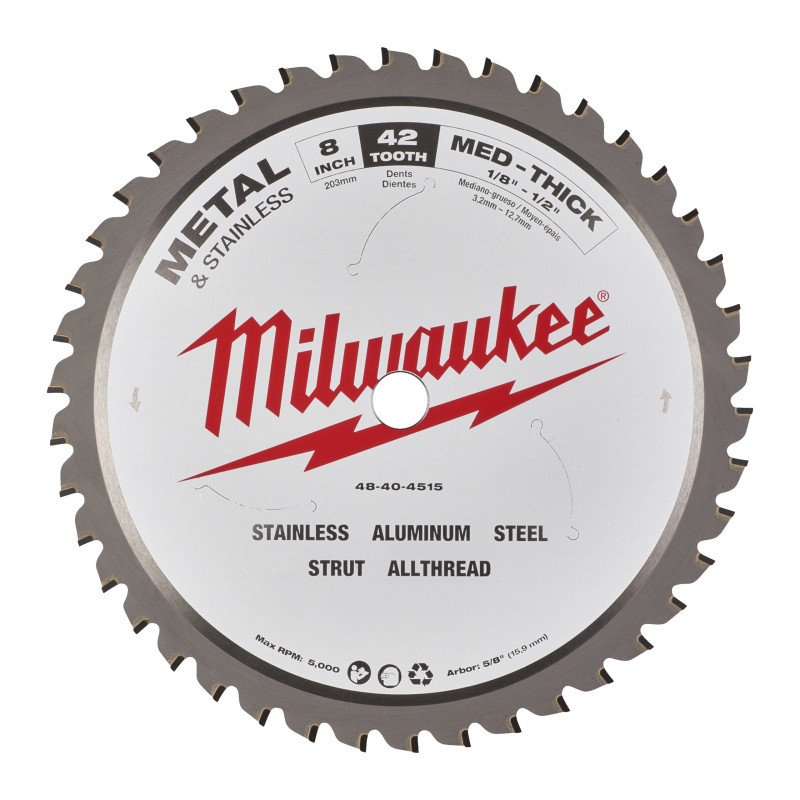 Lame Scie Métal 203Mm/42 Dts (X1)-Milwaukee Consommable