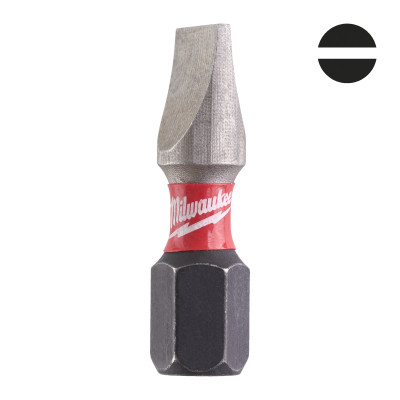 Embout Sl1,2 Shockwave 25Mm (X2)-Milwaukee Consommable