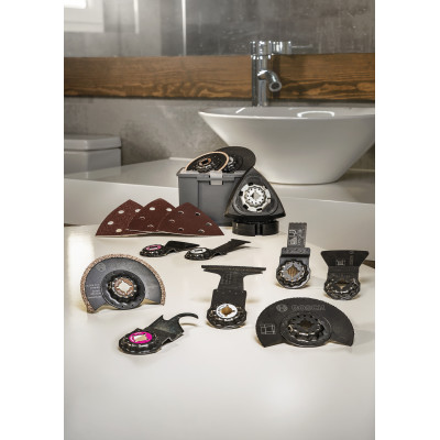 Set « Le Sanitaire - Carreleur » Starlock De 3 Pièces Pour Outils Multifonctions