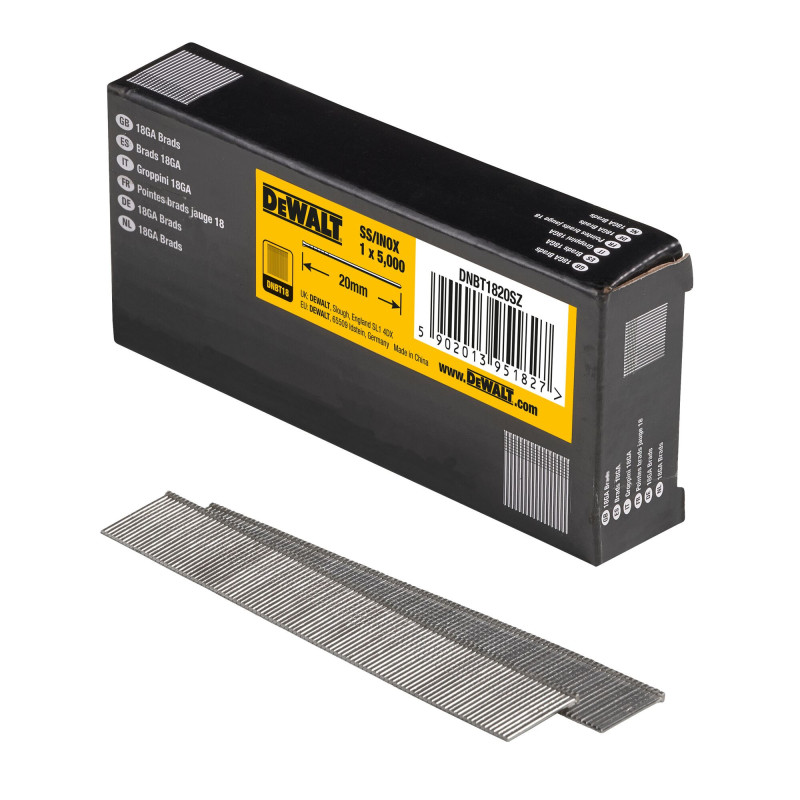 Pointes 18Ga Inox 1.02X20Mm