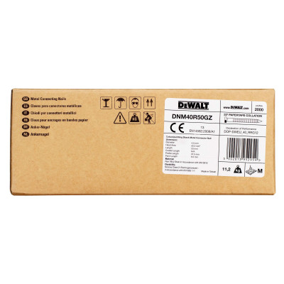 Pointes En Bande Papier 34° Pour Sabot De Charpente Crantées 4.04X50Mm