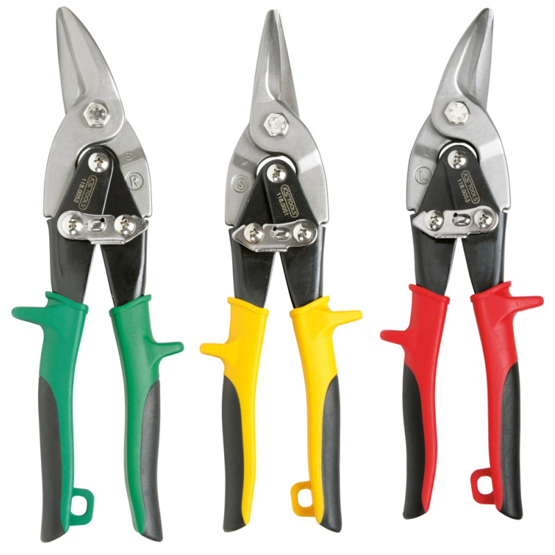 Jeu De 3 Cisailles À Tôles