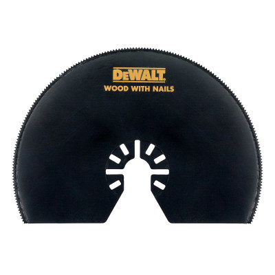 Lame Ø100M Bim Semi Circulaire Pour Multi-Cutter Bois, Bois Avec Clous, Plaque